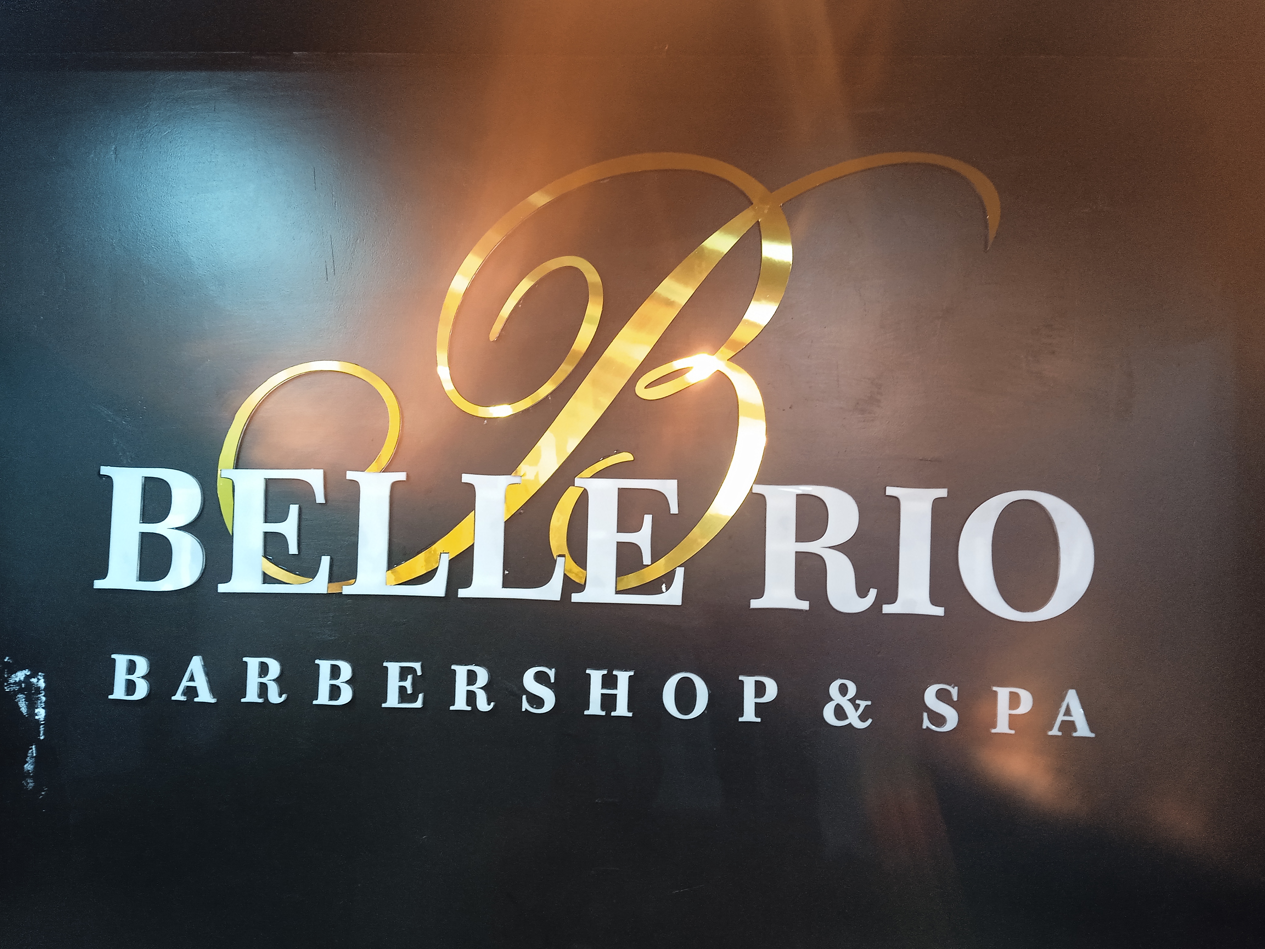 Barbershop, Salon and Spa 3D sgns — photo 3